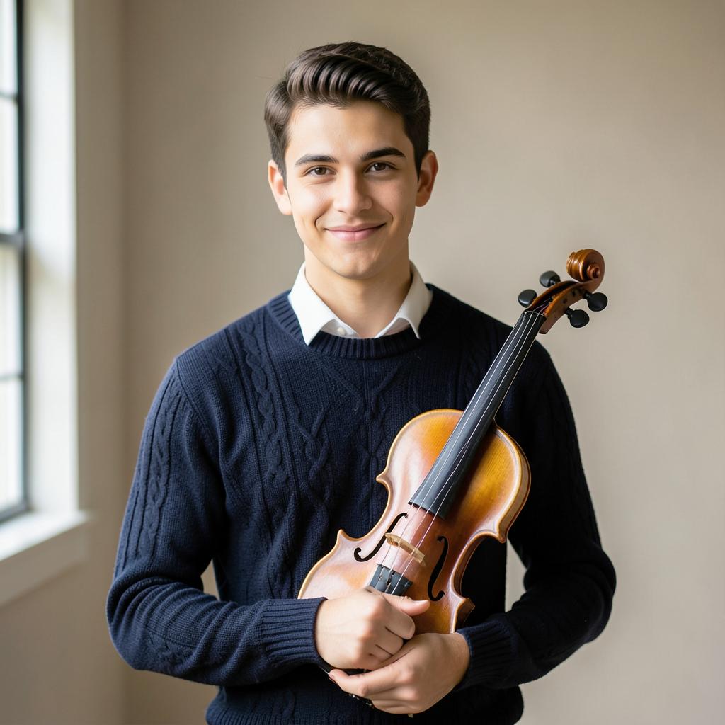 Portrait of Marcus Chen, Violin & Music Theory tutor